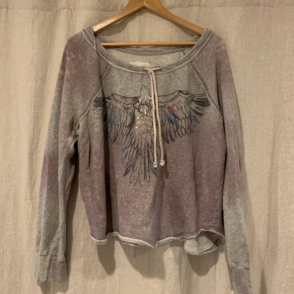 We the Free Tie Dye Eagle Sweater
